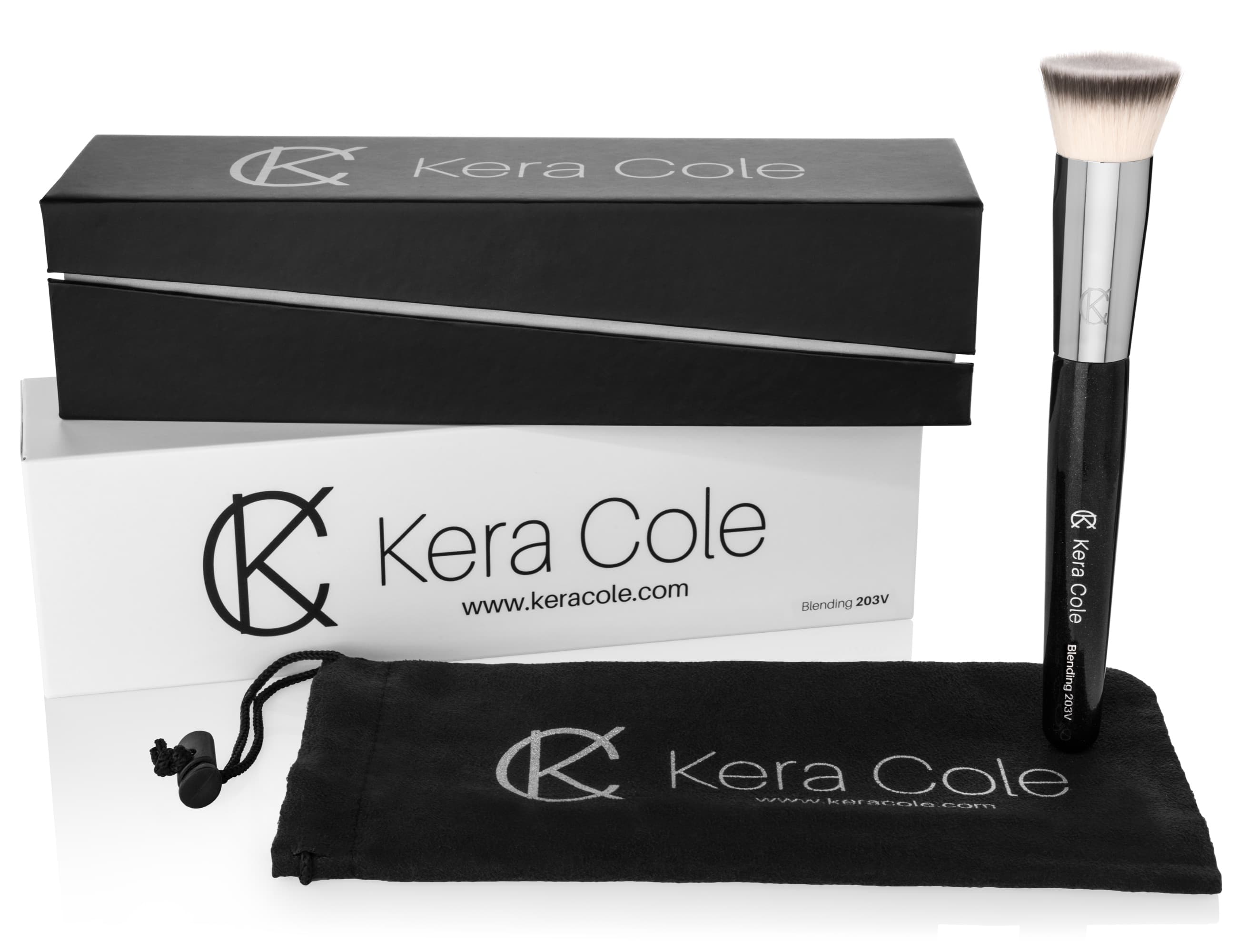 Kera Cole Blending Brush with premium packaging